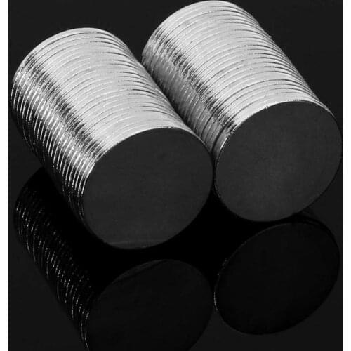 50Pcs 15x1mm N50 Super Strong Round Disc Blocks Rare Earth Neodymium Magnets Fridge Crafts For Acoustic Field Electronics