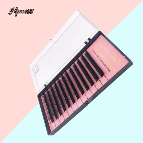 7-15mm Individual Eyelash Extension B/C/D/D+ Individual Natural Classic Lashes Extension Handmade 3D Russia Eyelash Extension