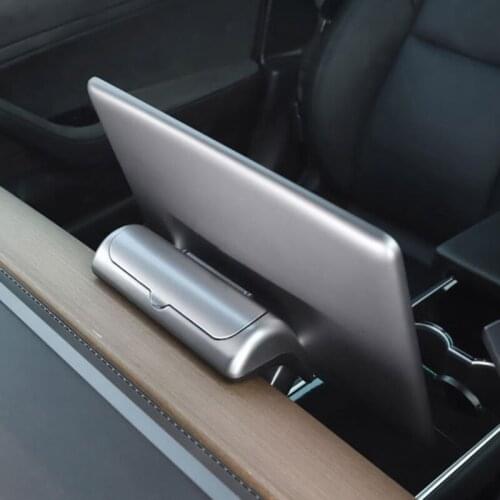 Vehicle Mounted Glasses Holder Car Glasses Case Auto Sunglasses Storage Box for T-esla Model 3 Y Easy Installation Decor