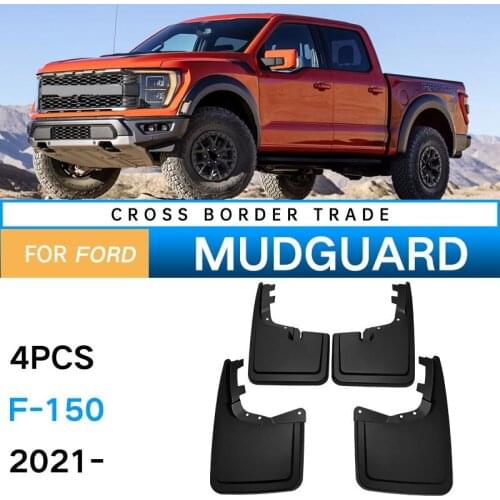 Mudflaps for Ford F150 F-150 2021 Mudguards Splash Guard Fender Mud Flap Car Fenders Accessories