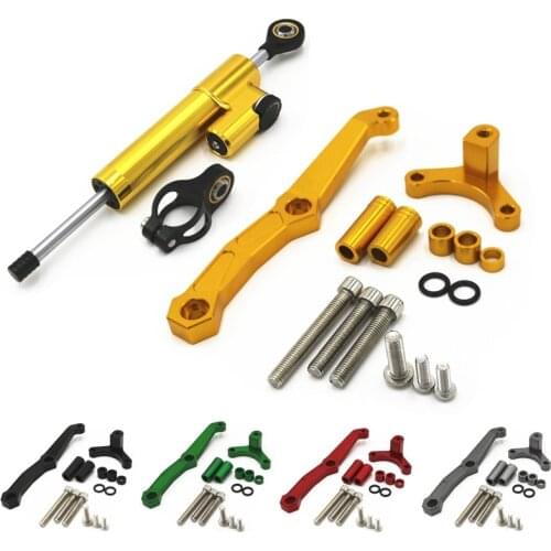 Fast Shipping KAWASAKI Z800 Steering Damper Stabilizer Kit for Kawasaki Z800 Z800 All Years Adjustable Handlebar Steering Damper