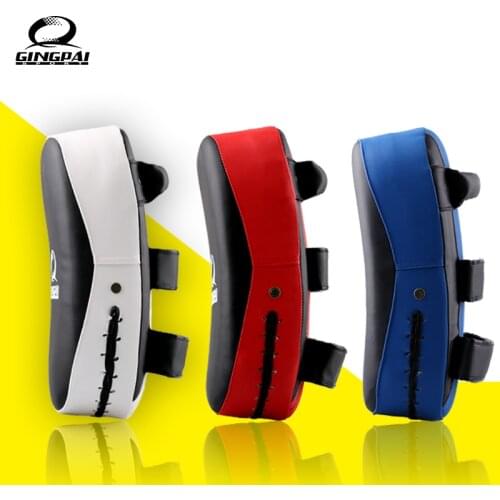 Hot sale MMA Muay Thai TKD punching curve pads PU leather Sanda Taekwondo Kickboxing Boxing Hand Feet Square arc Target