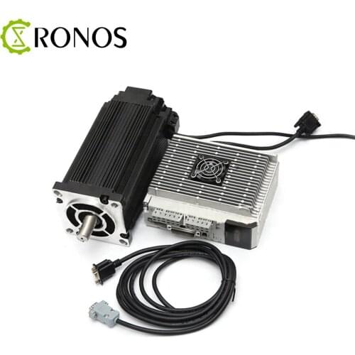 220V 110mm CNC Kit 4 Axis Nema 42 20N.m Stepper Motor+Drive Kits 3 Phase High Torque Hybrid Stepper Motor