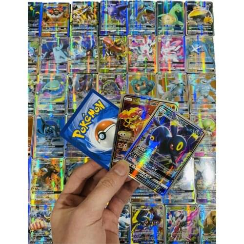 Best Selling Children Battle Game Card GX EX Collection Trading Pokemones Cards English Version Toy for Funs Gift Children Paper