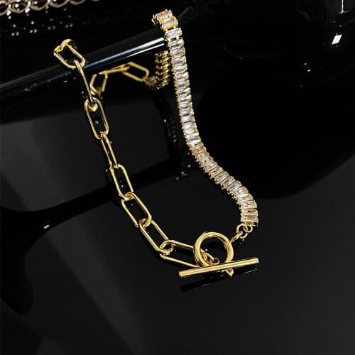 Hiphop/Rock Hip Pop Irregular Metal Joining Together Necklace Fashion Creative Pendant Necklace Punk Women Jewelry For Gift