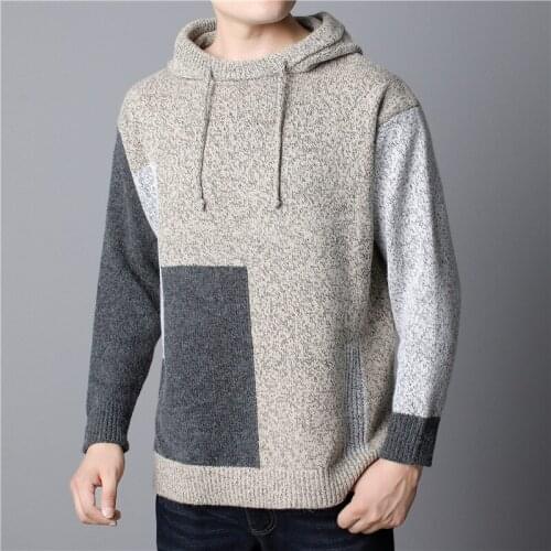 Autumn winter Plus size Sweater men 5XL 6XL 7XL 8XL Bust 140cm Loose Long sleeve sweater men