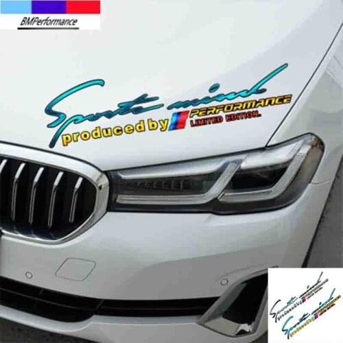 M Power Sport Car Stickers Emblem Side Stripe Decal For Bmw F20 F21 F22 F45 F30 F31 F33 F36 F10 F11 F18 F06 F12 F13 F48 F49 X1 X
