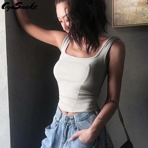 Oyasnake Women's Cropped Tank Tops