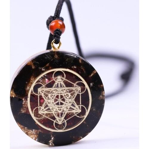 Orgon Aura Necklace Transfer Beads Necklace Amulet Necklace Energy Converter Energy Yoga Necklace Gift Jewelry