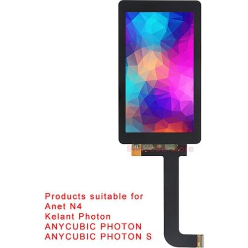 Suitable For 3D Prtiner Anet-N4 Kelant-Photon ANYCUBIC-Photon ANYCUBIC-Photon-S LS055R1SX03 5.5" inch Kit Light Curing LCD Part