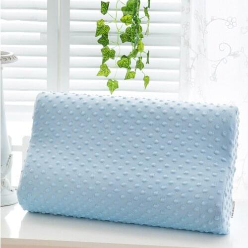 Memory Foam Pillow Slow Rebound Memory Foam Pillow Neck Care Health Sleeping Pillows 3 Colors