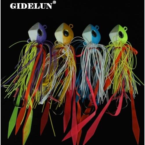 GIDELUN madai jig head lure 40g-130g sea fishing lure fishing jigging lure artificial bait fishing tackle lead fishing lure