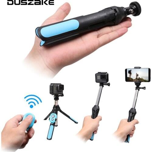DUSZAKE Bluetooth Selfie Stick Tripod For Xiaomi Wireless Monopod For Phone Mini Bluetooth Selfie Stick Tripod For iPhone Xiaomi