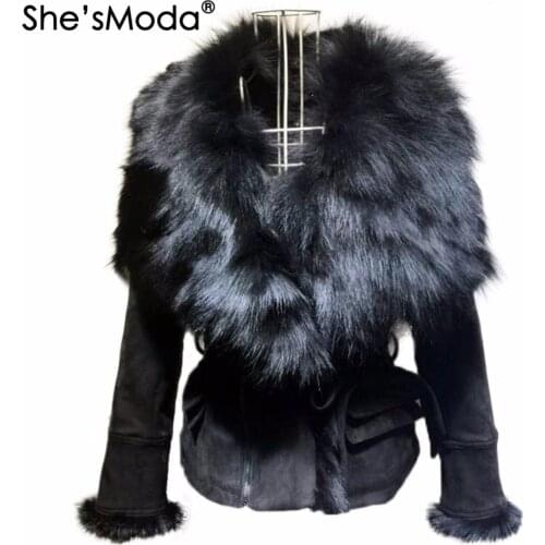 She'sModa Women's Jackets With Fur