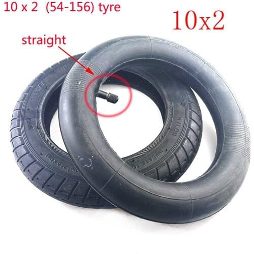 10 Inch for Xiaomi Mijia M365 Electric Scooter Tire Tyre 10x2 Inflation Wheel Tyre Inner Tube 10*2 (54-156) Pneumatic Tyre