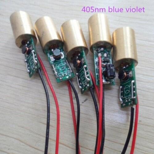 Blue violet laser 405nm 100 mw laser head laser locator module