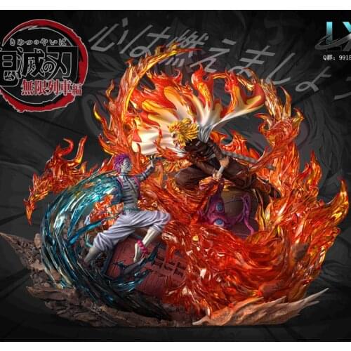 Presale Demon Slayer Blade LX Flame Pillar Purgatory Xing Shou Lang VS Winding No. 3 Yiwoza GK Statue