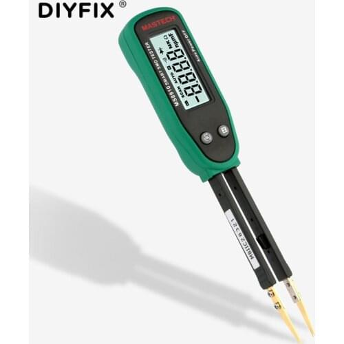 SMD Smart Tweezers Tester Digital Multimeter Resistor Capacitor Diode Diagnostic Tools Meter Universal Probe Intelligent Tester