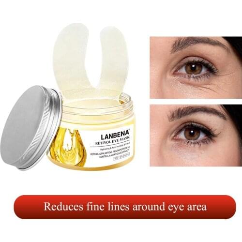 Eye Patch Retinol Hyaluronic Acid VC Moisturizing Essence Anti-aging/Puffiness Dark Circles Eyes Skin Calcium