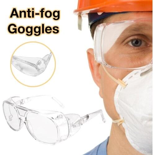 2020 1 Pair of Goggles Anti-fog Anti-droplets Comfortable Safety Eyeglasses for Better Eye Protection