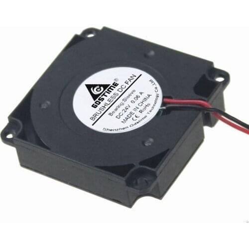 2 Pcs Gdstime 40mm x 10mm 4cm DC 24V 4010s Mini Turbo Blower Radial Cooling Fans 40*40*10mm 3D Printer Accessorie