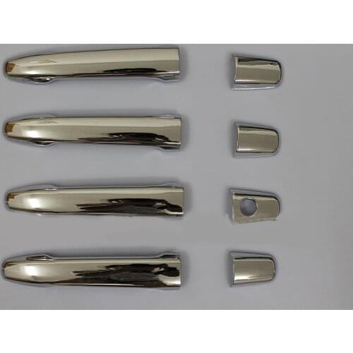 ABS Chrome Door Handle Cover For Mitsubishi Lancer Outlander Evolution X 2008 2009 2010 2011