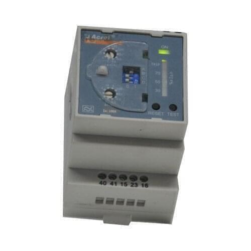 Acrel ASJ10-LD1C rail mounting smart earth leakage relay in low voltage