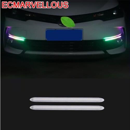 Car Accessories Barra Luces Para Auto Iluminaciones Led Coche Light Lighting Headlight Daytime Running Universal Signal Lamp