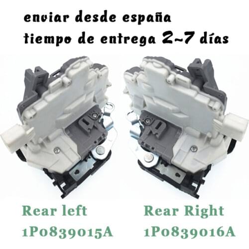 Free Shipping Rear Right Left Door Lock Actuator For Seat Altea Leon Toledo For VW EOS 1P0839016A 1P0839015A