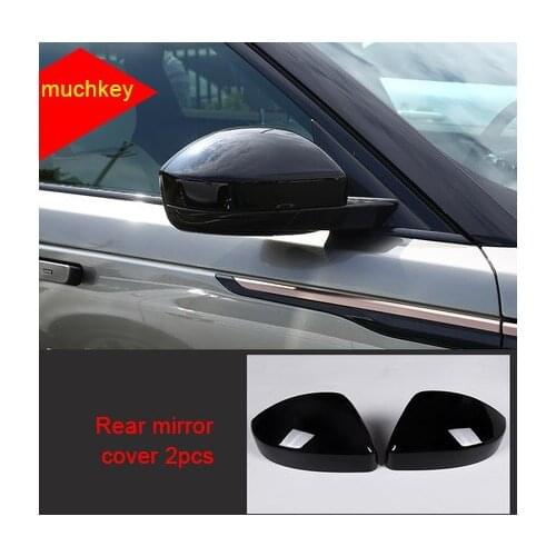 For LR Range Rover Velar chrome Rear mirror cover 2pcs