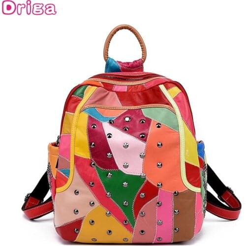 Driga Women's Leather Backpacks