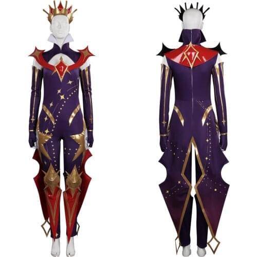 Game LoL Camille Ferros/The Steel Shadow New Skin Cosplay Costume Outfits Halloween Carnival Suit