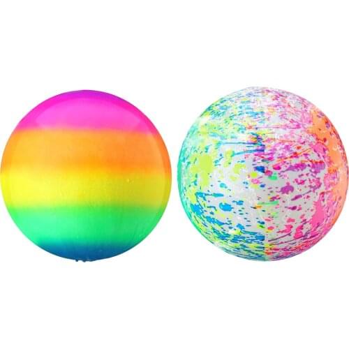 Diving Ball Interactive Colorful Smooth Surface Rainbow Underwater Ball Toy Game