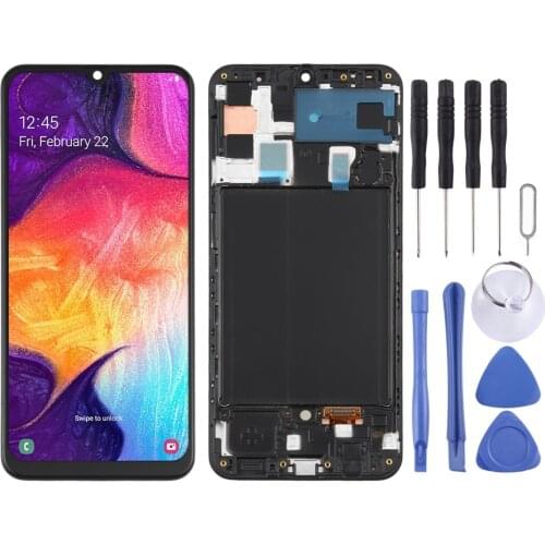IPartsBuy for Galaxy A50 LCD Screen and Digitizer Full Assembly