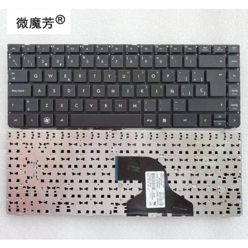 Black Spanish PC Laptop Computer Keyboard Compatible for HP ProBook 4330s 4331s 4430s 4431s 4435s Series