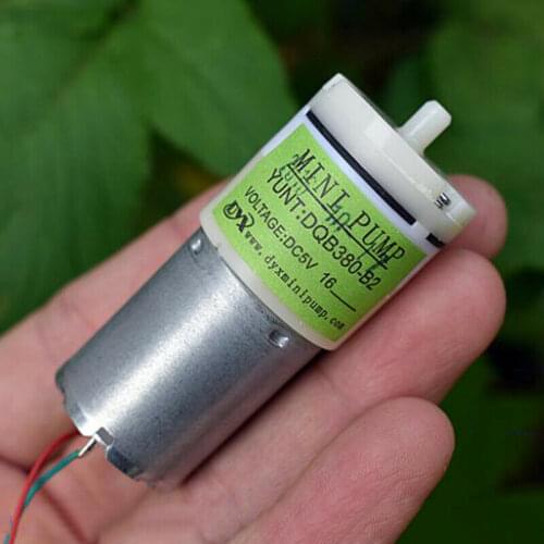DC 3V 5V 6V Small 370 Motor Air Pump Oxygen Pump DIY Aquarium Fish Tank