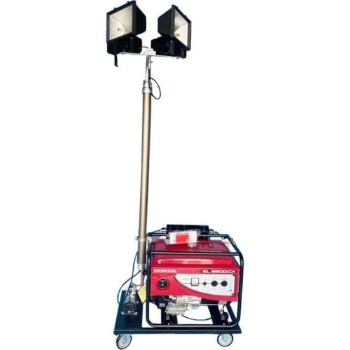 Desa 2KW5KW outdoor operation construction emergency rescue mobile lighthouse lifting lighting light tower generator
