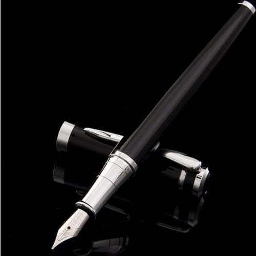 Luxury Metal pretty caligraphy Pen Roller Pen Office School Stationary Nibs for Fountain Pens 0.5mm Customized Logo Gift