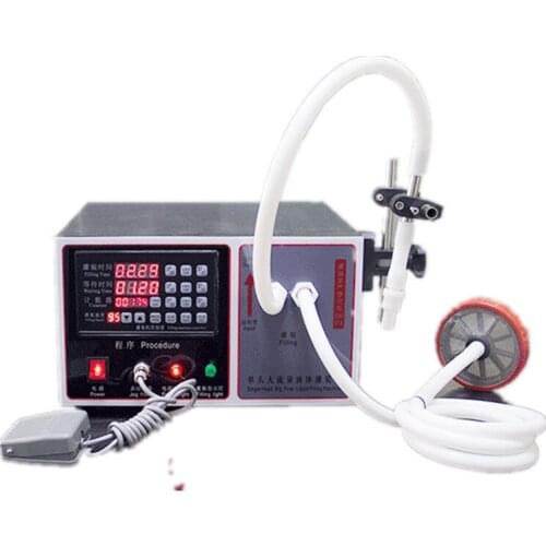 Sammipack 17L/min electric high precision filling machine for liquid,soya bean milk, perfume