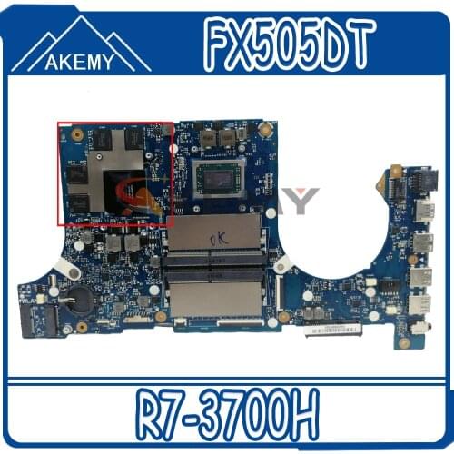 SAMXINNO For ASUS FX95DT FX505D FX505DT FX505DD Laotop Mainboard FX505DT Motherboard with AMD Ryzen 7 3700H APU
