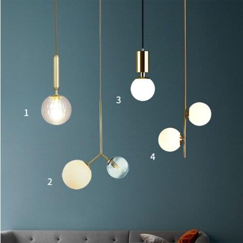 Modern luminaire crystal LED pendant lights Home Decoration E27 Light Fixture bedroom hanging ceiling lamps industrial lamp