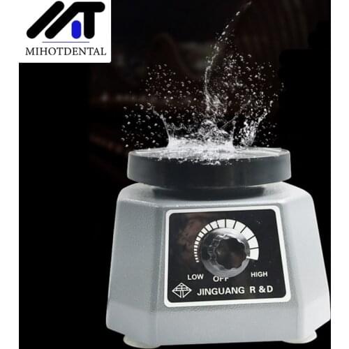 Dental Lab Plaster Vibrator Medical 4" Round Shape Vibrating Machine Variable Speed Gypsum Shaker Oscillator