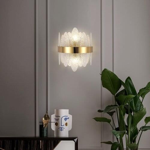 LED Postmodern Glass Iron Colorized Designer LED Lamp LED Light Wall Lamp Wall Light Wall Sconce for Bedroom Corridor