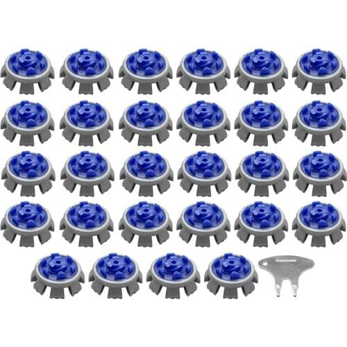 28PCS Golf Spikes Replacement Golf Shoe Spikes Kit Replacement Golf Spikes Easy Install Fits Most Golf Shoes