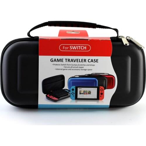 Hard EVA Travel Portable Case Protective case game player Storage Zip Storage Bag for Nintendo Switch Console