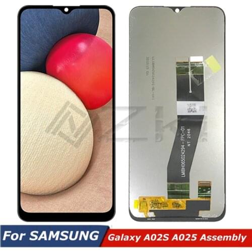 6.5" For Samsung Galaxy A02s A025 LCD With Frame Display Touch Screen Digitizer Assembly A02s A025M A025F/DS A025G/DS A025M LCD