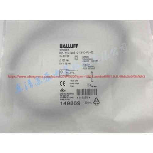 100% NEW BES 516-3017-G-E4-C-PU-02 Proximity Switch Three-wire PNP Normally Closed Sensor