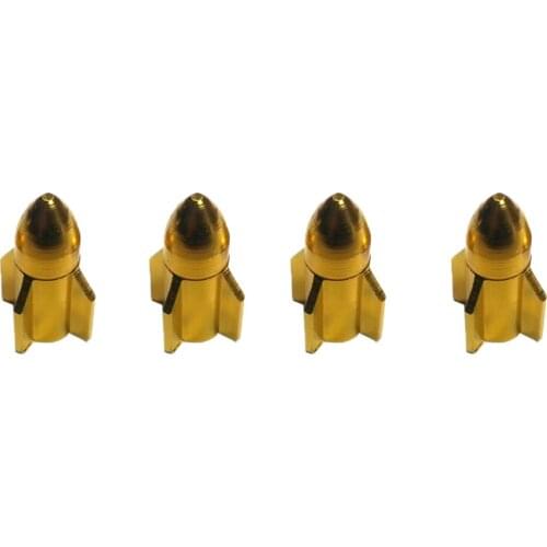 4 Pieces Aluminum Alloy Auto Car Truck Bike Wheel Tire Valve Cap