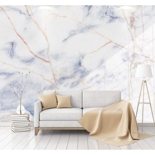 Large Jazz White Marble Wallpaper Waterproof 3d Wall Murals for Living Room Sofa Background Marble Wall paper 3d Photo Murals