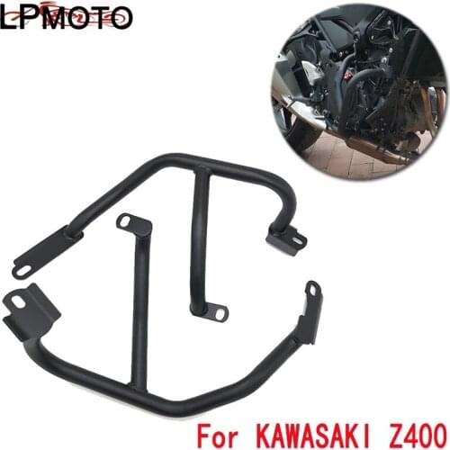 For KAWASAKI Z400 Engine Bumper Guard Crash Bars Protector Steel Motorcycle